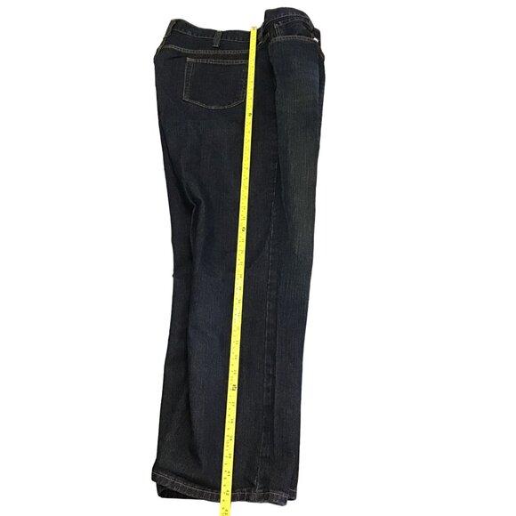 ROUTE 66 - DARK WASH STRAIGHT LEG MEN'S JEANS SIZE 42X30 - Picture 6 of 6